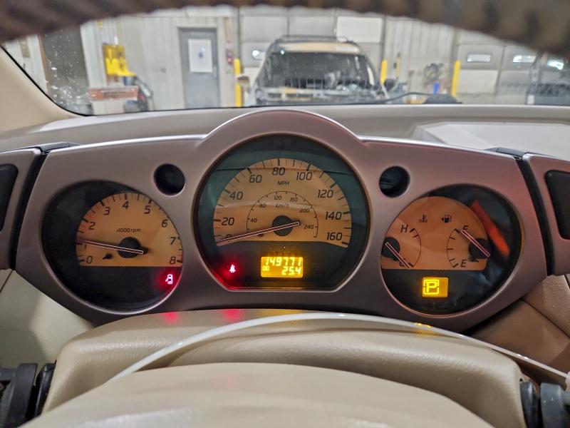 Photo 9 from auction – 2005 NISSAN MURANO SL with VIN JN8AZ08W05W445124