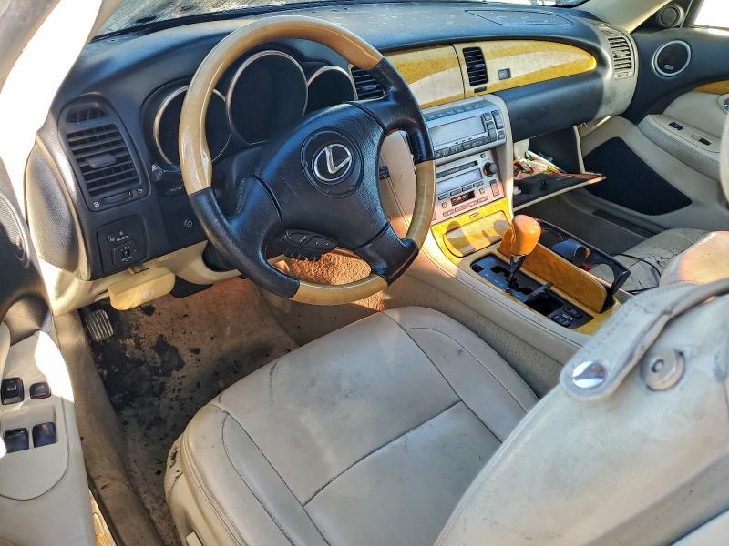 Photo 8 from auction – 2003 LEXUS SC 430 with VIN JTHFN48Y930040643