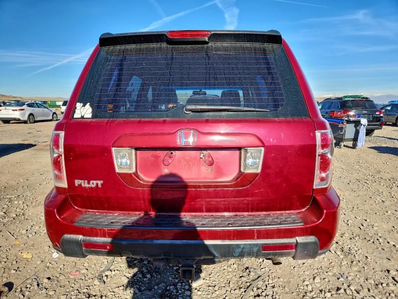 Photo 6 from auction – 2006 HONDA PILOT LX with VIN 5FNYF28136B027214