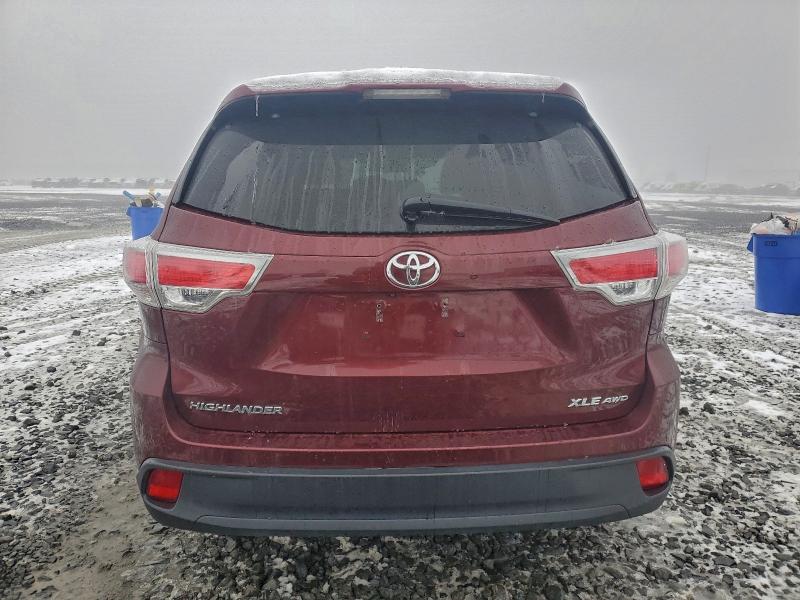 Photo 6 from auction – 2015 TOYOTA HIGHLANDER with VIN 5TDJKRFH8FS099690
