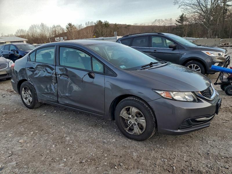 Photo 4 from auction – 2013 HONDA CIVIC LX with VIN 19XFB2F58DE215755