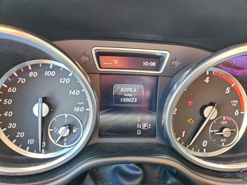 Photo 9 from auction – 2015 MERCEDES-BENZ ML 250 BLU with VIN 4JGDA0EB7FA594903