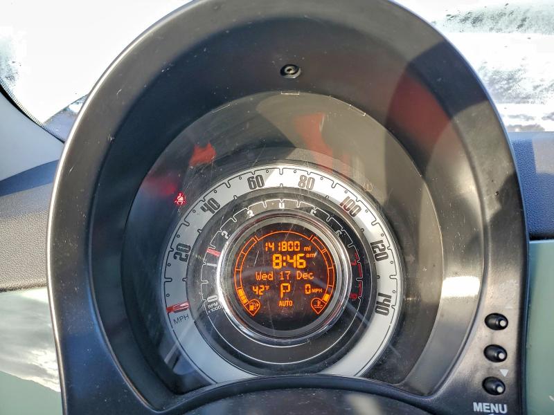 Photo 9 from auction – 2015 FIAT 500 POP with VIN 3C3CFFAR6FT615941
