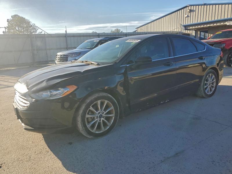 FORD FUSION SE 2017 with VIN 3FA6P0H71HR214438 - Photo from auction