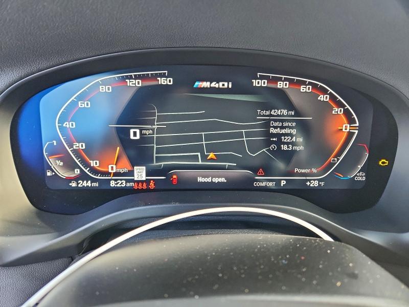 Photo 9 from auction – 2022 BMW X3 M40I with VIN 5UX83DP03N9K27062