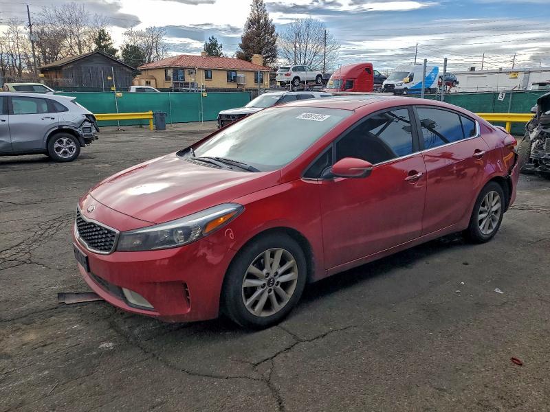 KIA FORTE LX 2017 with VIN 3KPFL4A73HE041861 - Photo from auction