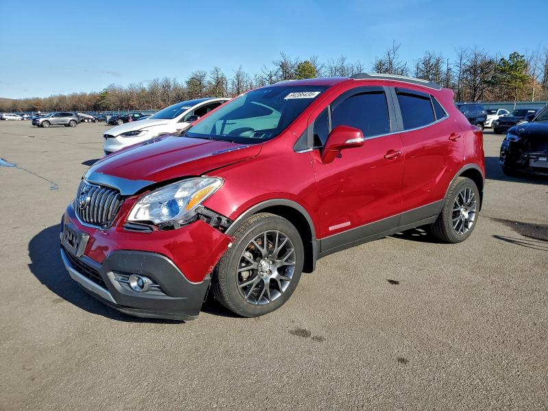 BUICK ENCORE SPO 2016 with VIN KL4CJ1SM4GB590602 - Photo from auction