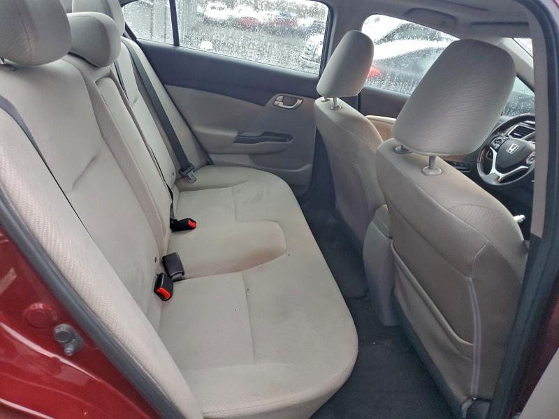 Photo 10 from auction – 2013 HONDA CIVIC LX with VIN 2HGFB2F59DH031995