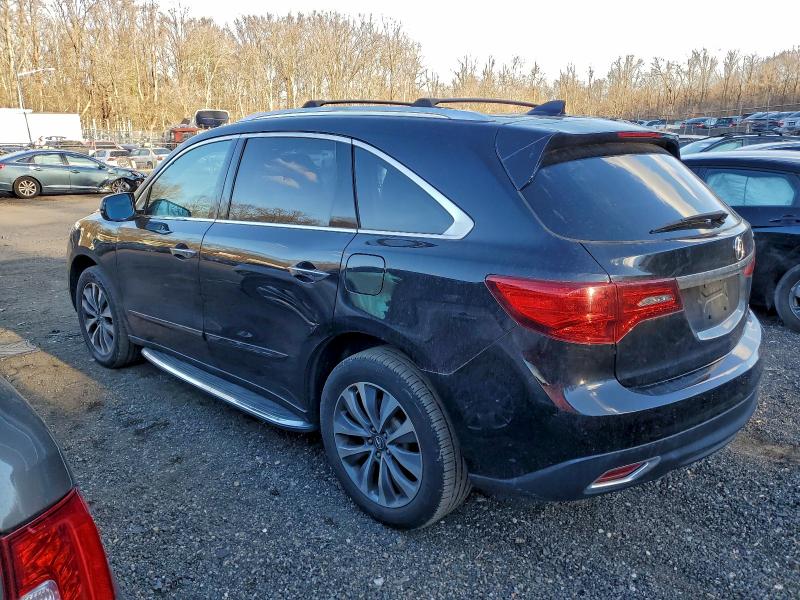 Photo 2 from auction – 2014 ACURA MDX TECHNO with VIN 5FRYD4H41EB044876