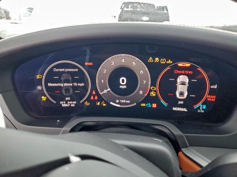 Photo 9 from auction – 2025 PORSCHE 911 CARRER with VIN WP0AA2A96SS206330