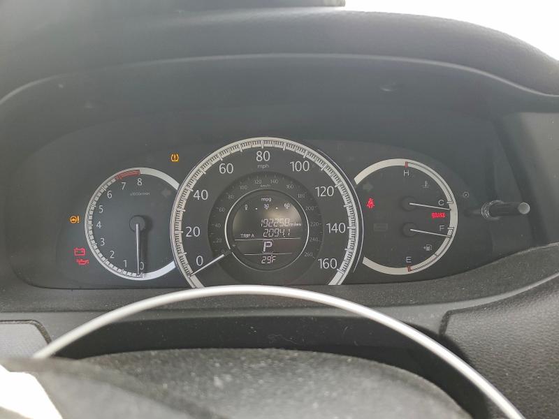 Photo 9 from auction – 2014 HONDA ACCORD LX with VIN 1HGCR2F37EA226975