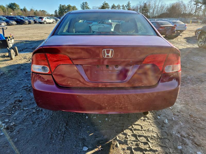 Photo 6 from auction – 2008 HONDA CIVIC LX with VIN 2HGFA16548H536989