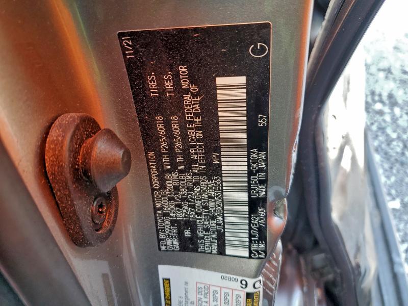 Photo 14 from auction – 2022 LEXUS GX 460 with VIN JTJAM7BX2N5315563