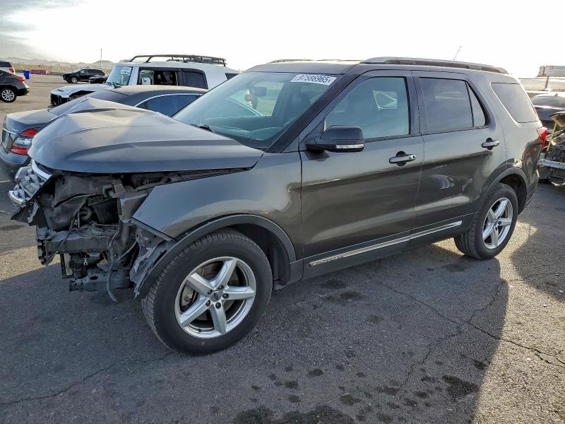 FORD EXPLORER X 2018 with VIN 1FM5K7D85JGB56743 - Photo from auction