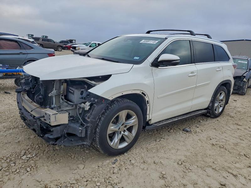 TOYOTA HIGHLANDER 2015 with VIN 5TDDKRFH3FS212541 - Photo from auction