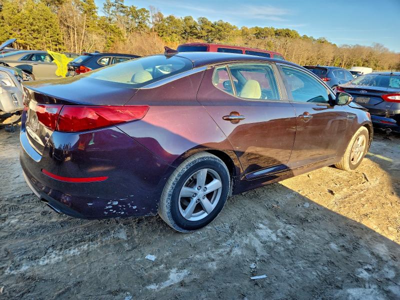 Photo 3 from auction – 2015 KIA OPTIMA with VIN 5XXGM4A78FG430792