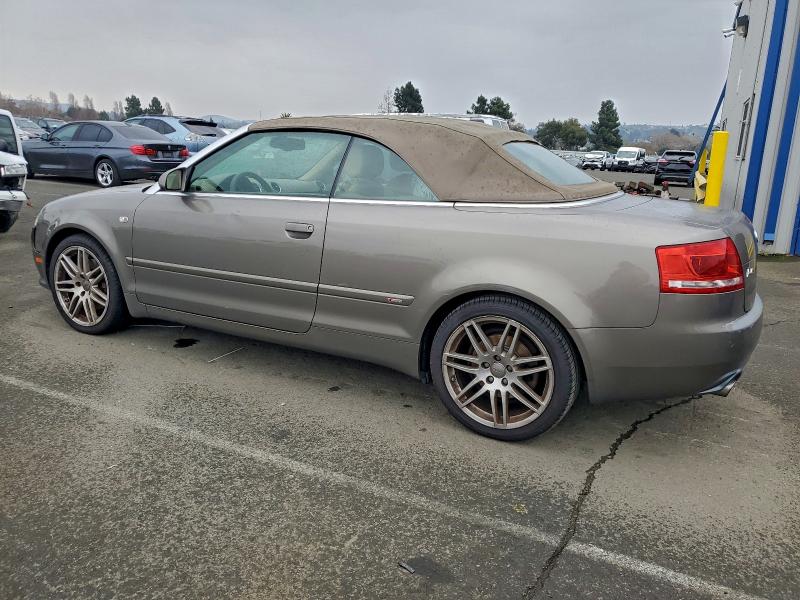 Photo 2 from auction – 2009 AUDI A4 2.0T CA with VIN WAUDF48H89K008637
