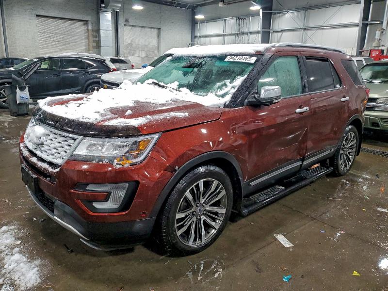 FORD EXPLORER P 2016 with VIN 1FM5K8HT5GGB62796 - Photo from auction