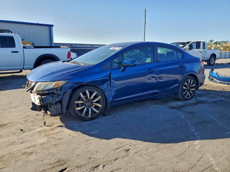HONDA CIVIC EXL 2014 مع رقم تعريف المركبة 19XFB2F99EE074702 - صورة من المزاد