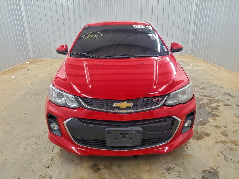 Photo 5 from auction – 2017 CHEVROLET SONIC LT with VIN 1G1JD5SH3H4162422