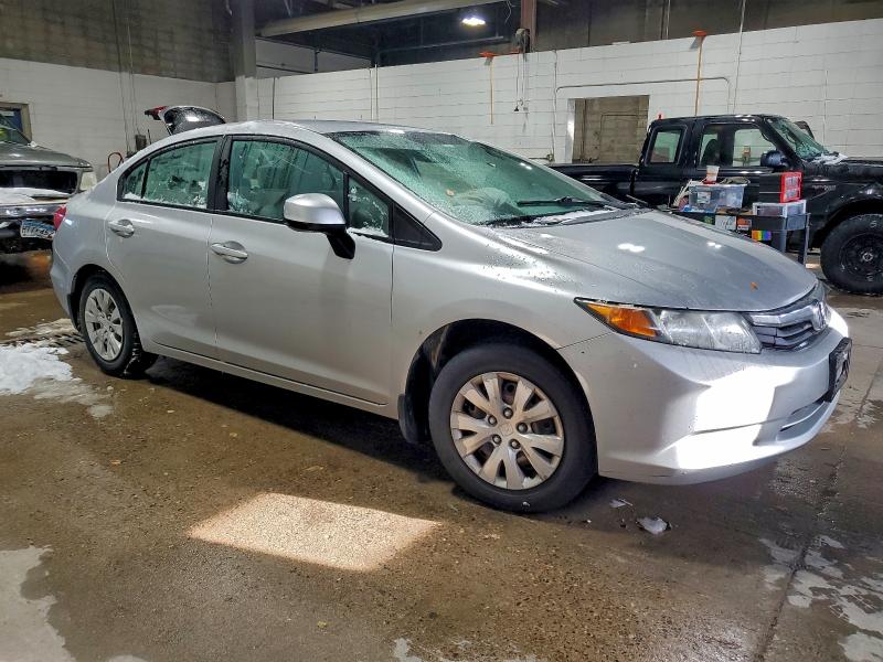 Photo 4 from auction – 2012 HONDA CIVIC LX with VIN 19XFB2F54CE107678