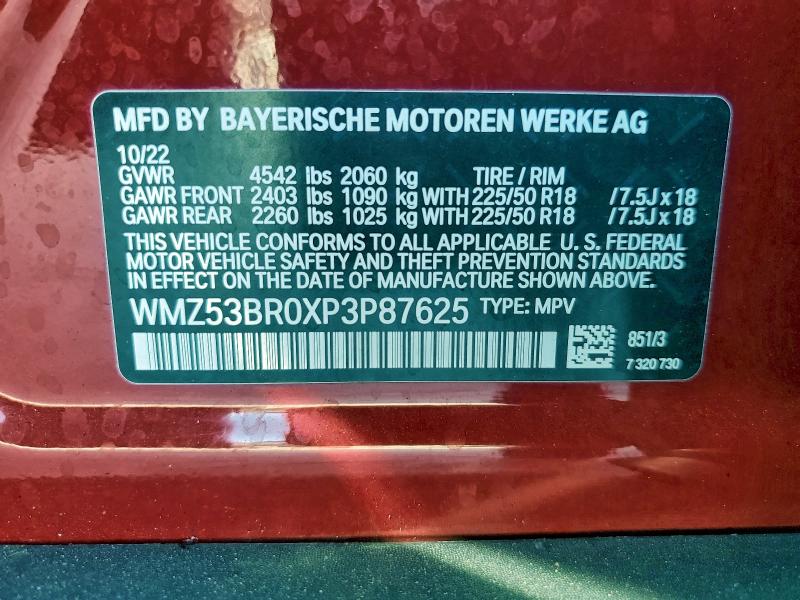 Zdjęcie 14 z aukcji – 2023 MINI COOPER S C z VIN WMZ53BR0XP3P87625