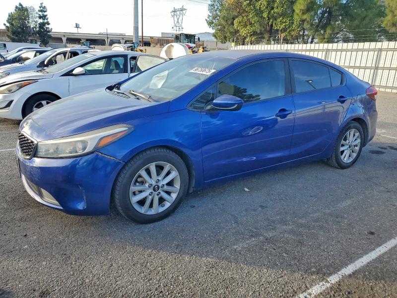 KIA FORTE LX 2017 with VIN 3KPFL4A76HE072120 - Photo from auction