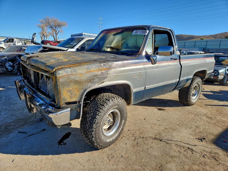 Photo 1 from auction – 1986 CHEVROLET K10 with VIN 1GCEK14H7GF374358