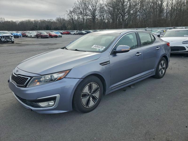 KIA OPTIMA HYB 2011 with VIN KNAGM4AD4B5004440 - Photo from auction