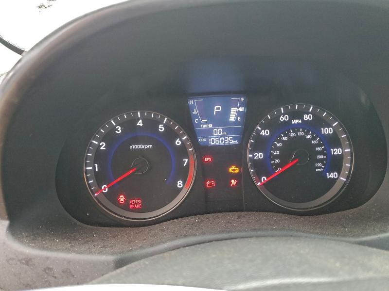 Photo 9 from auction – 2013 HYUNDAI ACCENT GLS with VIN KMHCT5AE9DU074538