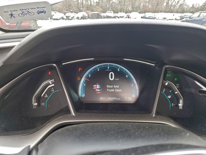 Photo 9 from auction – 2021 HONDA CIVIC with VIN 19XFC1F33ME202272