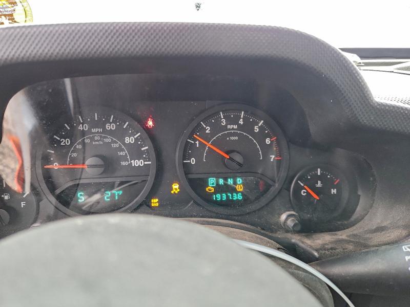 Photo 9 from auction – 2008 JEEP WRANGLER X with VIN 1J4FA241X8L627900