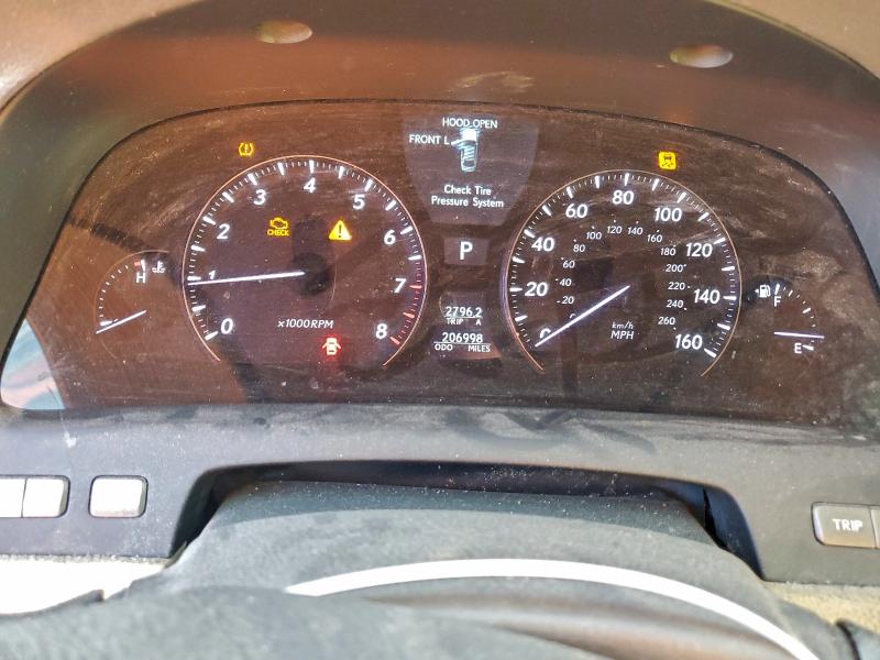 Photo 9 from auction – 2008 LEXUS LS 460 with VIN JTHBL46F285065643
