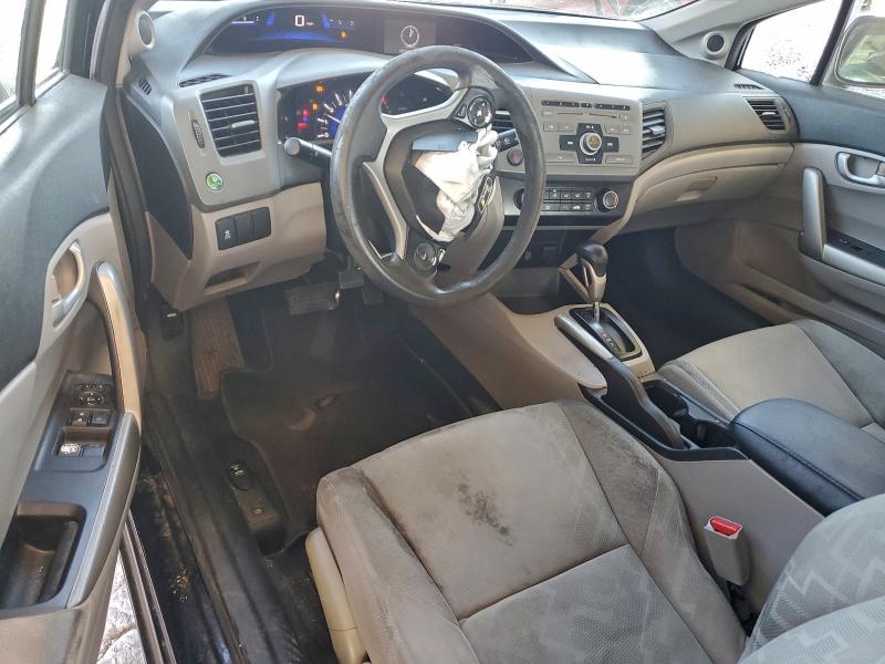 Photo 8 from auction – 2012 HONDA CIVIC LX with VIN 2HGFG3B53CH523319