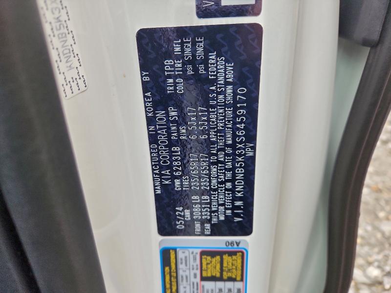 Photo 14 from auction – 2025 KIA CARNIVAL with VIN KNDNB5K3XS6459170