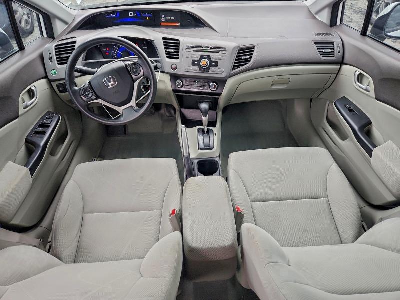 Photo 8 from auction – 2012 HONDA CIVIC LX with VIN 19XFB2F59CE094474