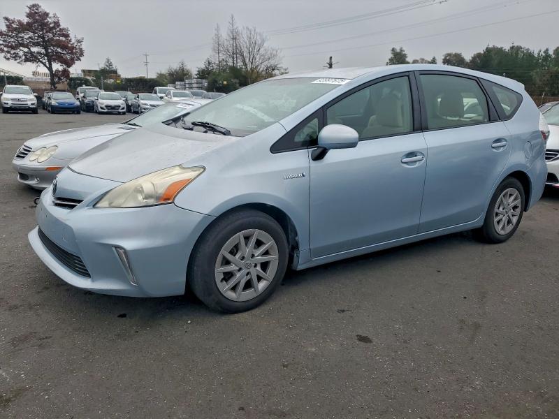 TOYOTA PRIUS V 2012 with VIN JTDZN3EU1C3053329 - Photo from auction