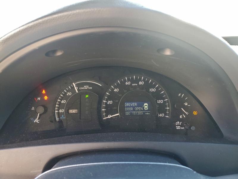 Photo 9 from auction – 2009 TOYOTA CAMRY HYBR with VIN 4T1BB46K39U092600