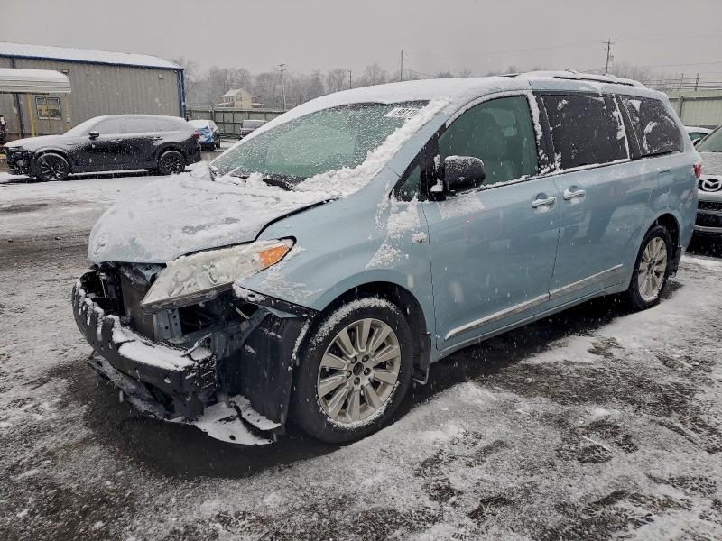 TOYOTA SIENNA XLE 2016 with VIN 5TDDK3DC9GS136295 - Photo from auction