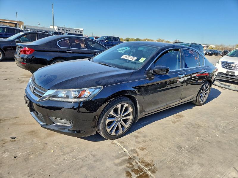HONDA ACCORD 2014 with VIN 1HGCR2E55EA003739 - Photo from auction