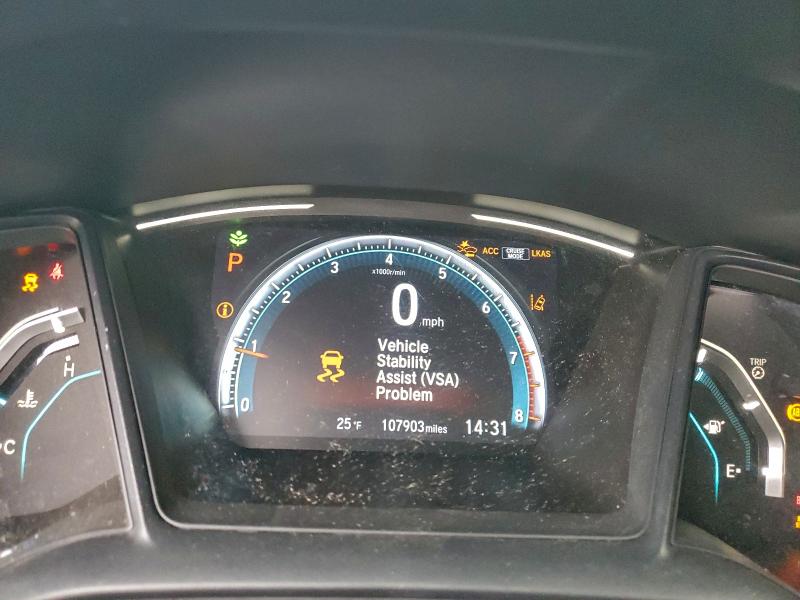 Photo 9 from auction – 2019 HONDA CIVIC LX with VIN 19XFC2F60KE202274
