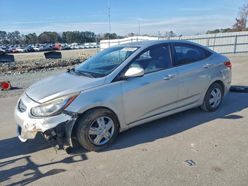 HYUNDAI ACCENT 2014 with VIN KMHCT4AE6EU736877 - Photo from auction