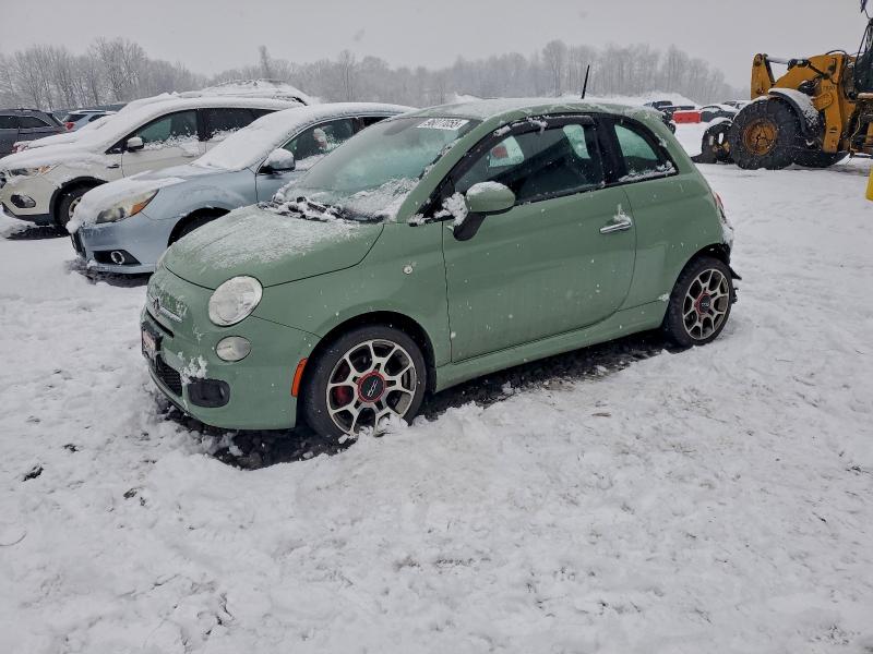 FIAT 500 SPORT 2015 with VIN 3C3CFFBR0FT753828 - Photo from auction