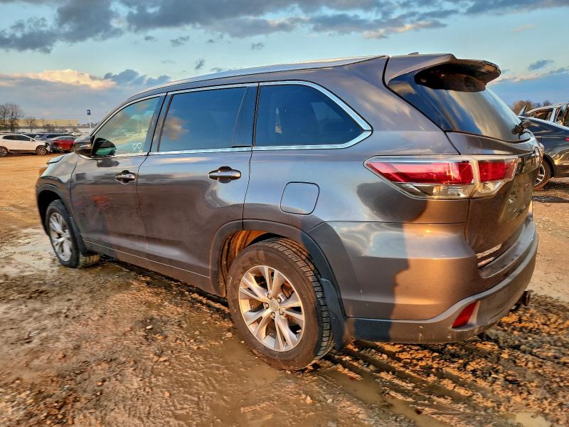 Photo 2 from auction – 2015 TOYOTA HIGHLANDER with VIN 5TDJKRFH7FS216661
