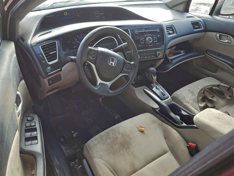 Photo 8 from auction – 2013 HONDA CIVIC LX with VIN 19XFB2F59DE082925