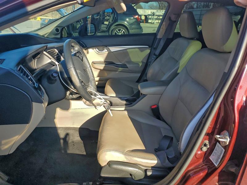Photo 7 from auction – 2013 HONDA CIVIC EXL with VIN 19XFB2F94DE068367