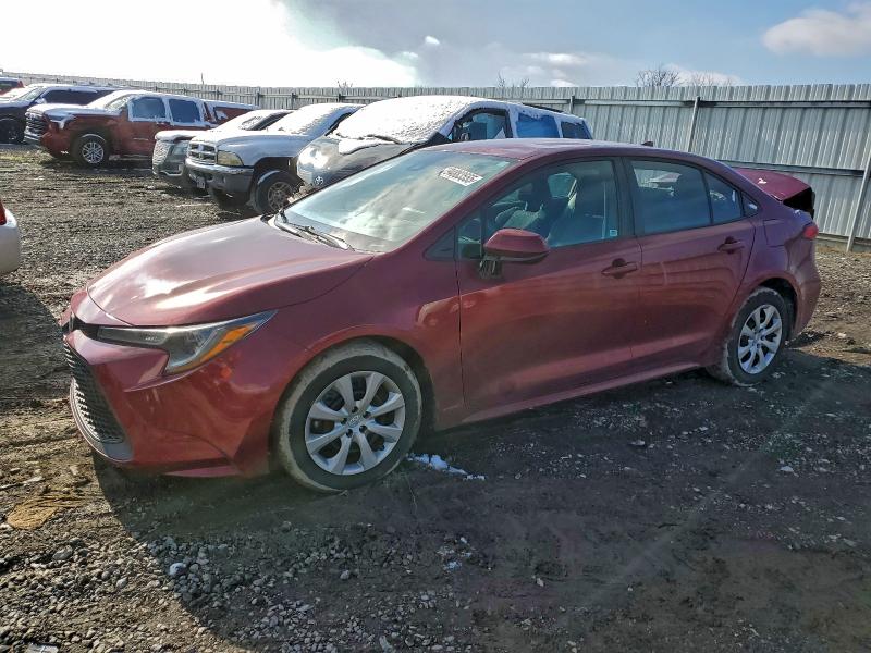 TOYOTA COROLLA LE 2022 with VIN 5YFEPMAE6NP278921 - Photo from auction