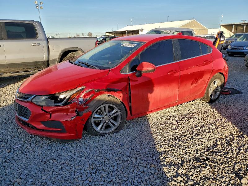CHEVROLET CRUZE LT 2018 with VIN 3G1BE6SM7JS654803 - Photo from auction