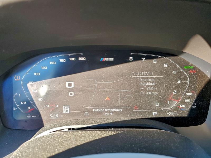 Photo 9 from auction – 2020 BMW M850XI with VIN WBAGV8C07LCE44957