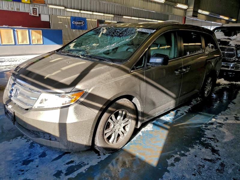 HONDA ODYSSEY EX 2012 with VIN 5FNRL5H66CB140211 - Photo from auction
